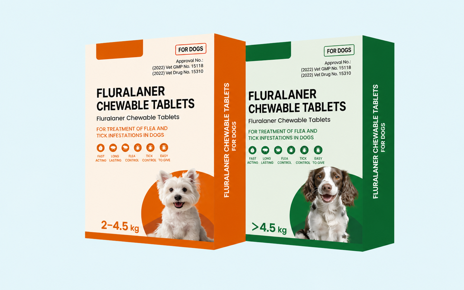 Fluralaner Chewable Tablets