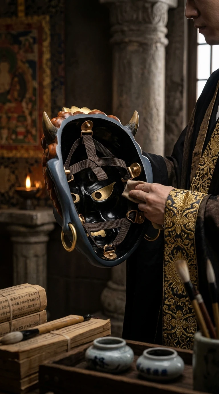 Acala Fudo Myoo Mask