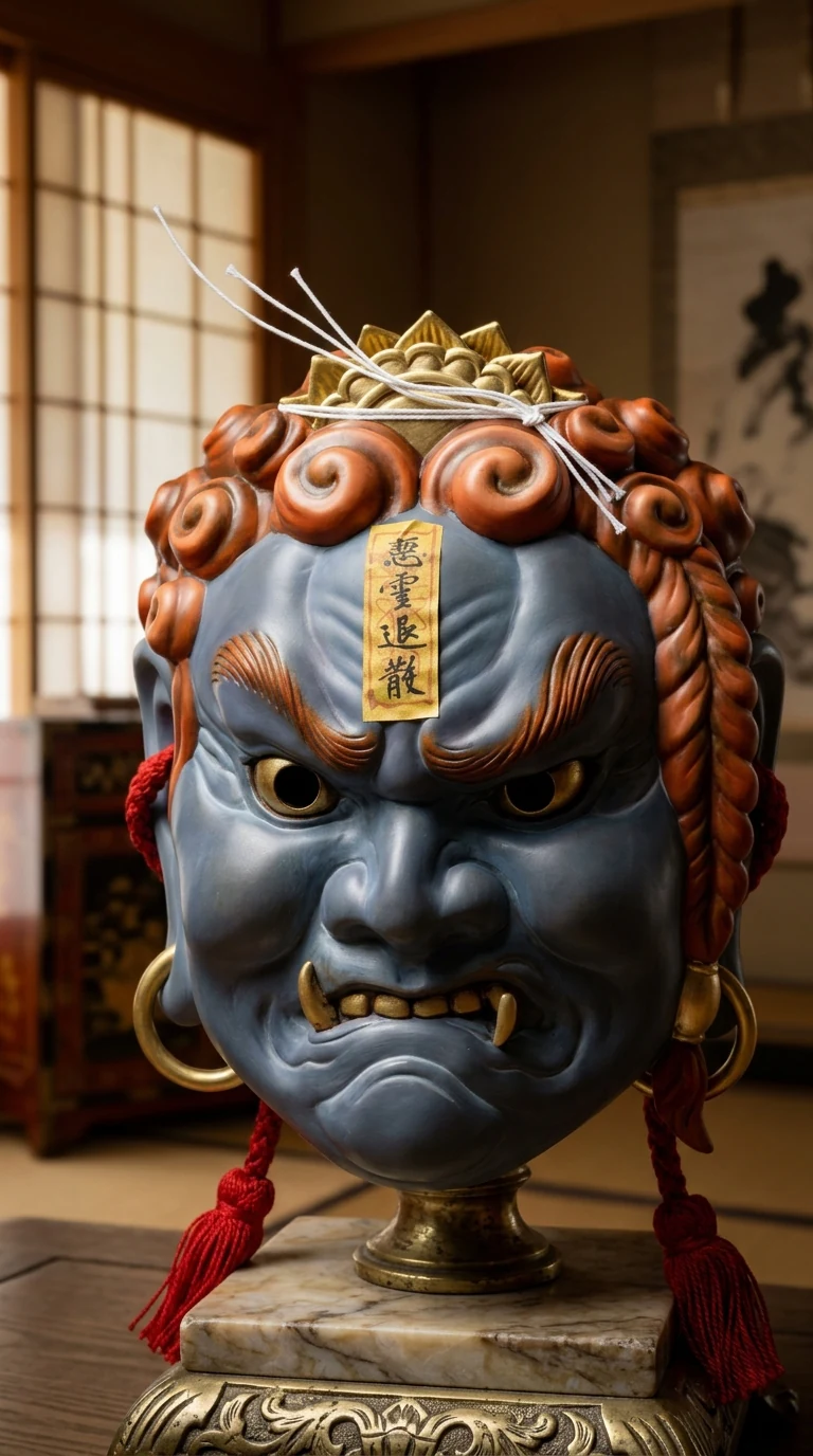 Acala Fudo Myoo Mask
