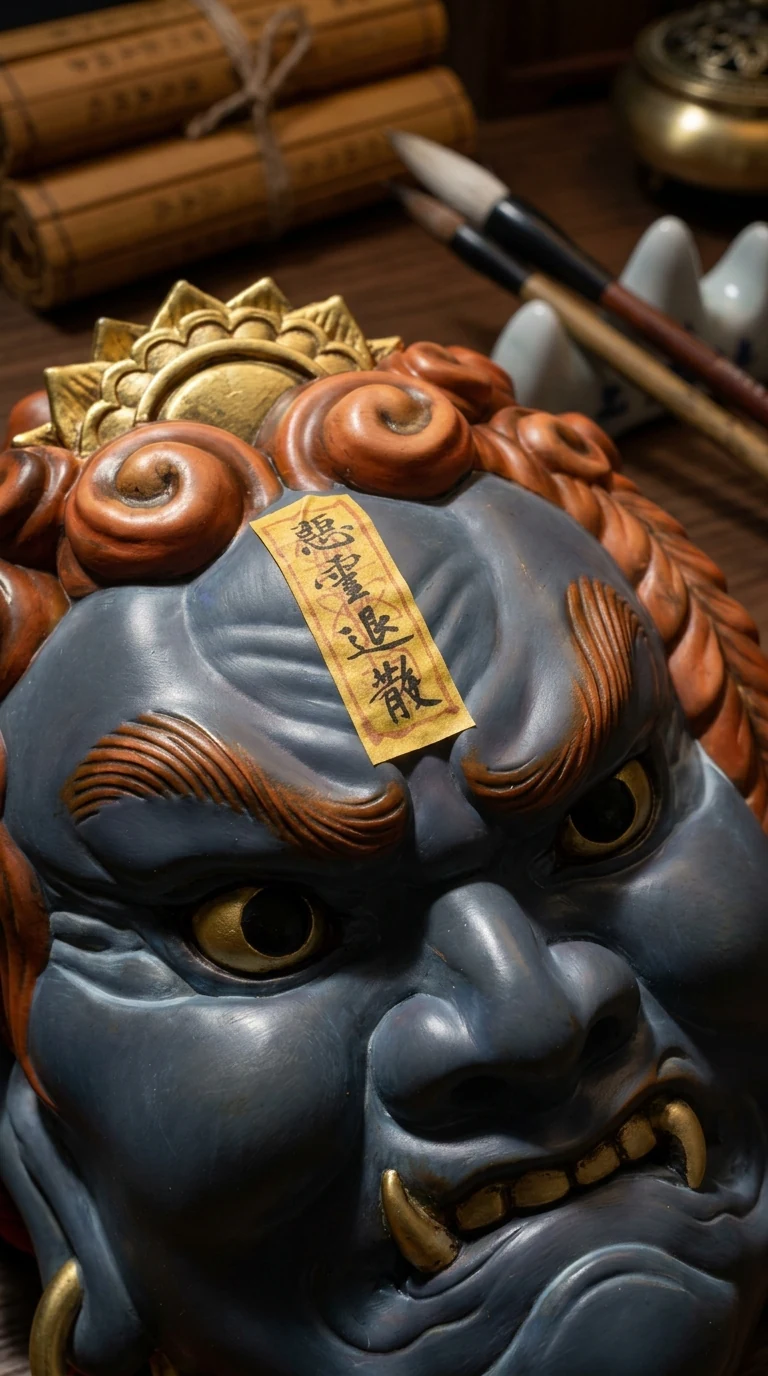 Acala Fudo Myoo Mask