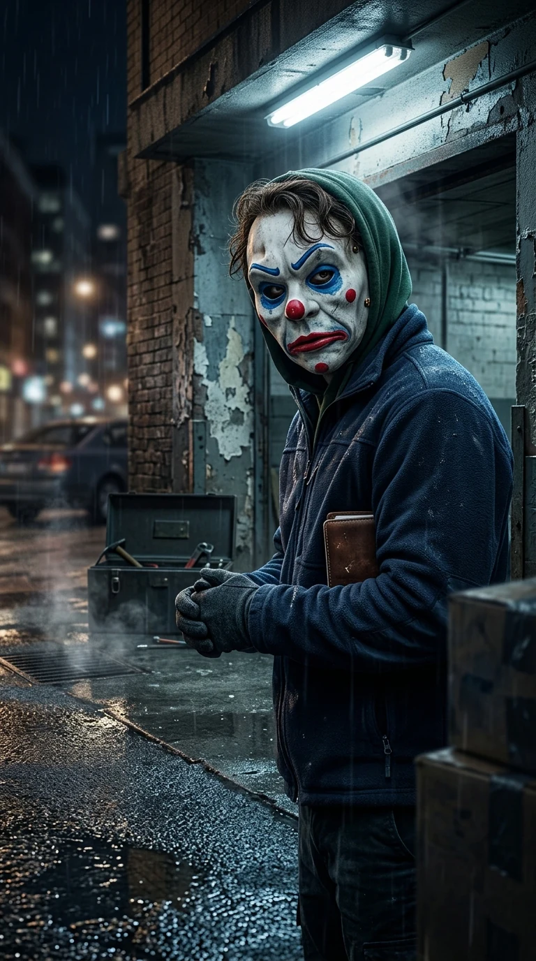 Dark Knight Joker Heist Mask