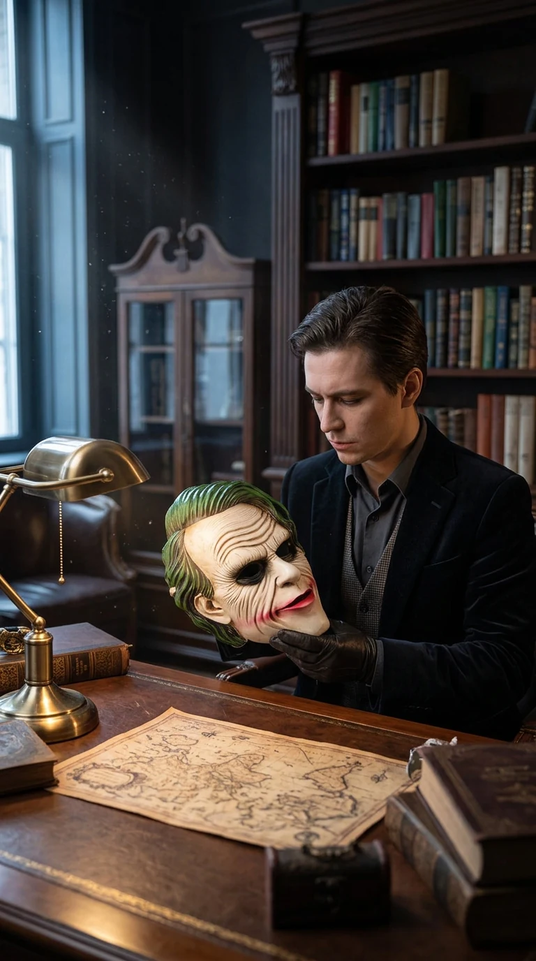 Dark Knight Joker Premium Mask