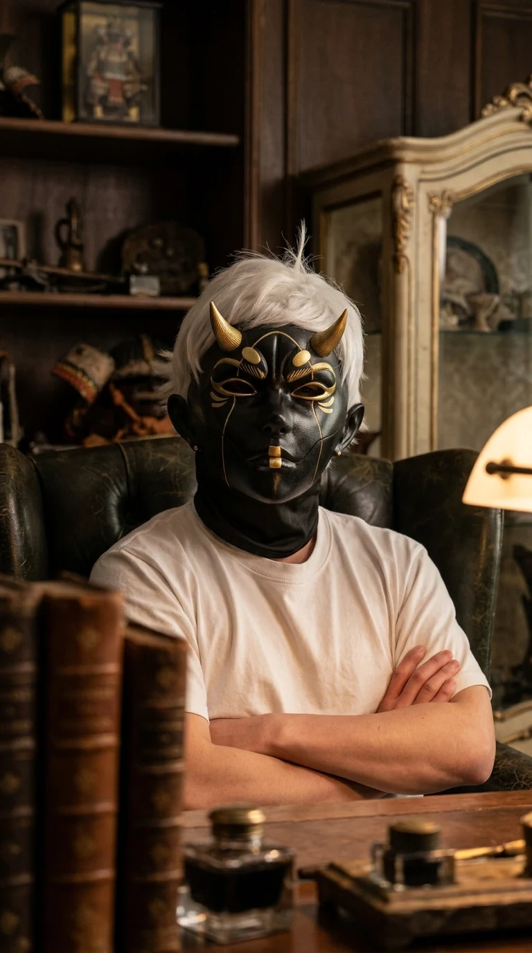 Gothic Open-Mouth Mask