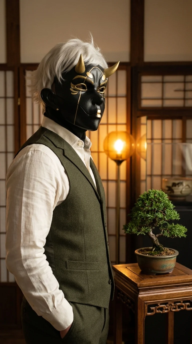 Gothic Open-Mouth Mask