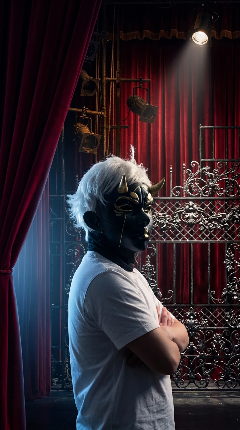 Gothic Open-Mouth Mask