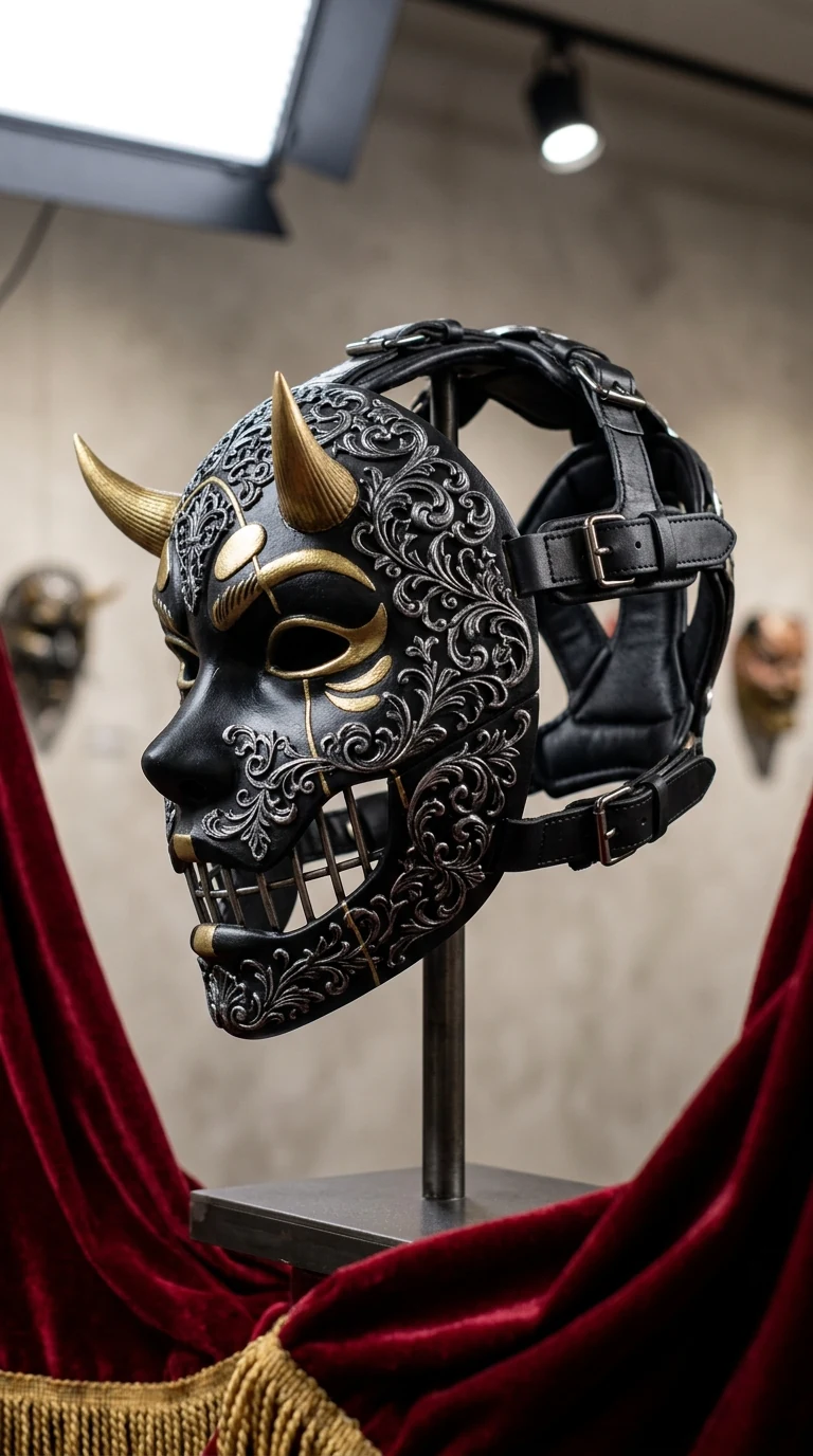 Gothic Open-Mouth Mask