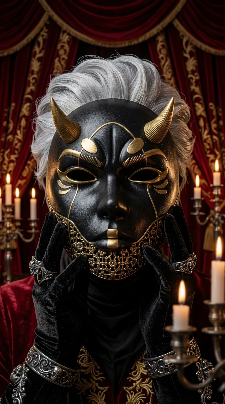 Gothic Open-Mouth Mask