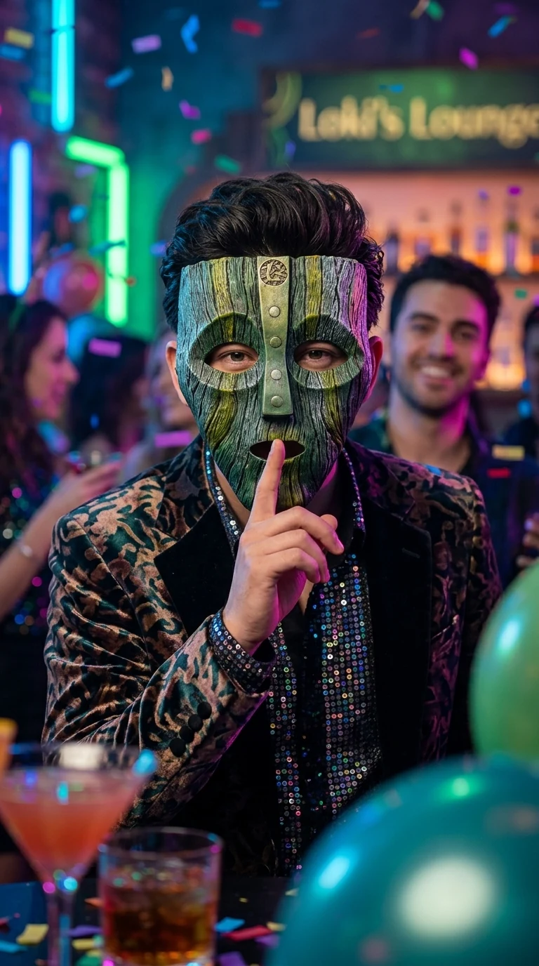 Loki Comedy Mask