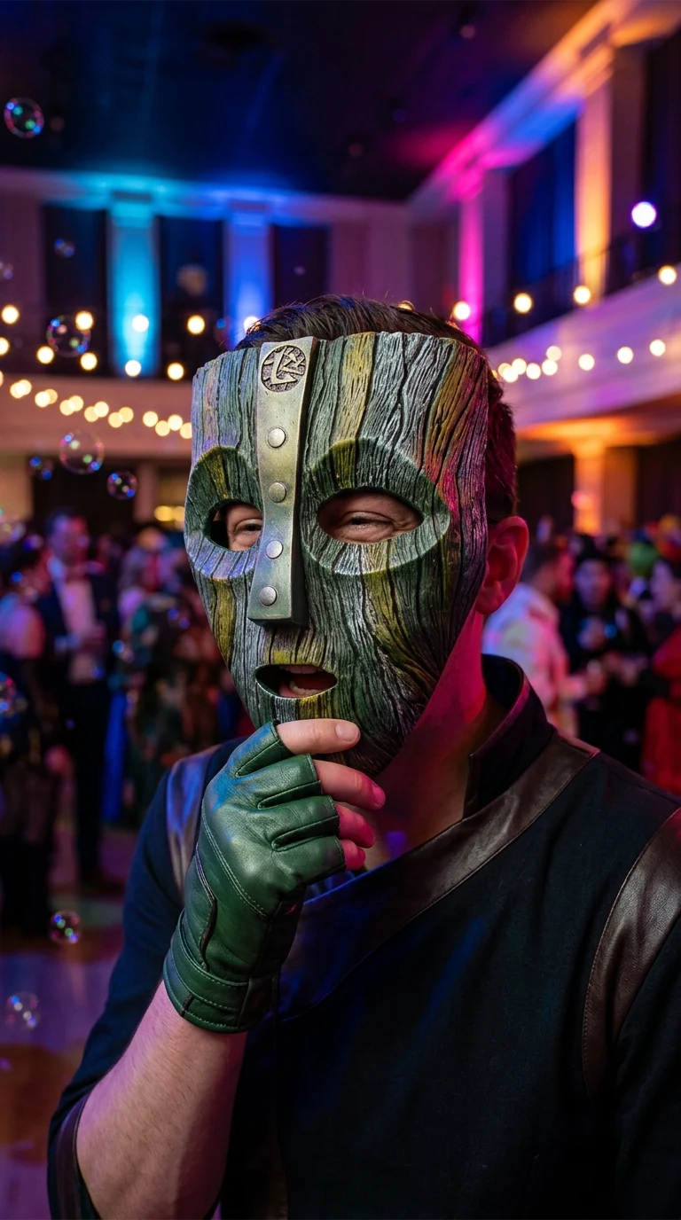 Loki Comedy Mask