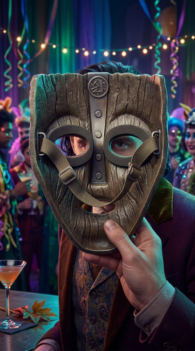 Loki Comedy Mask