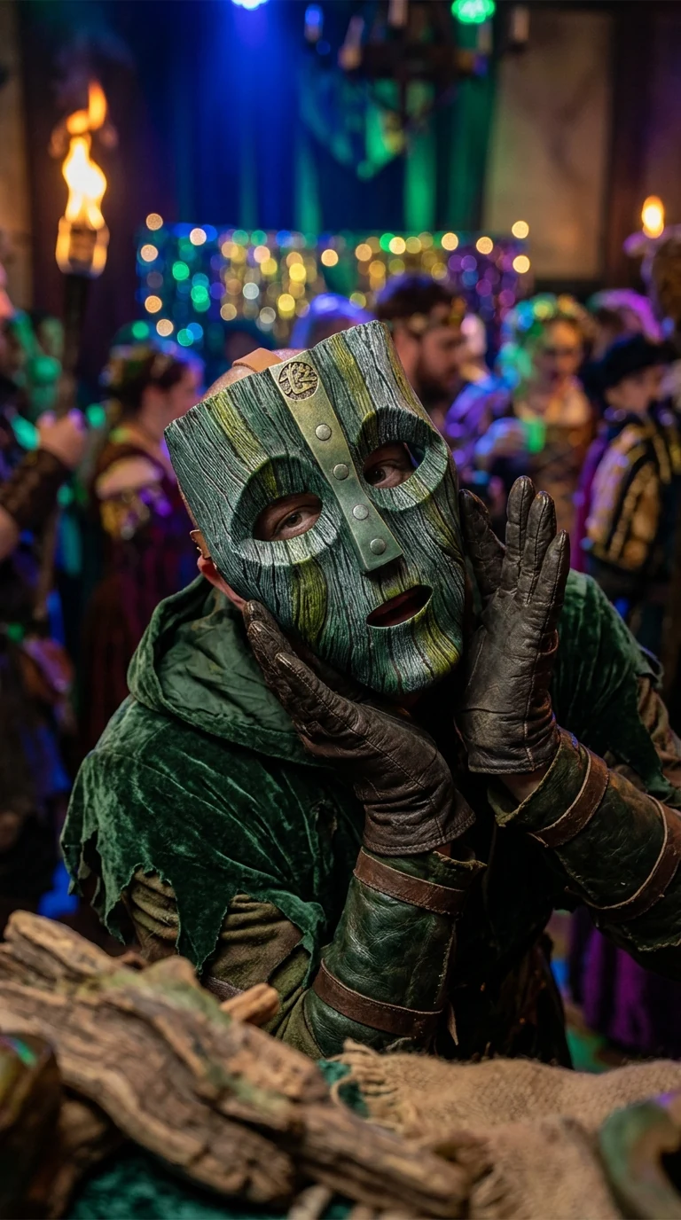 Loki Comedy Mask