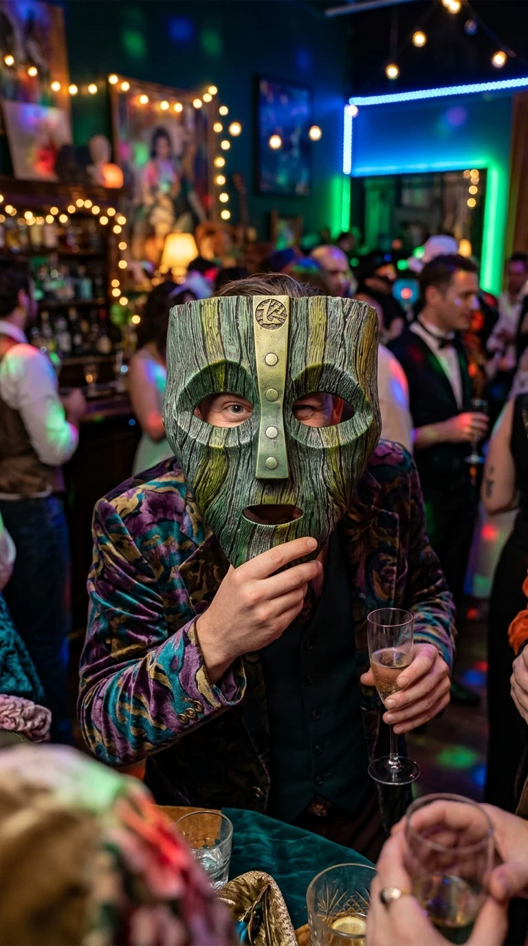 Loki Comedy Mask