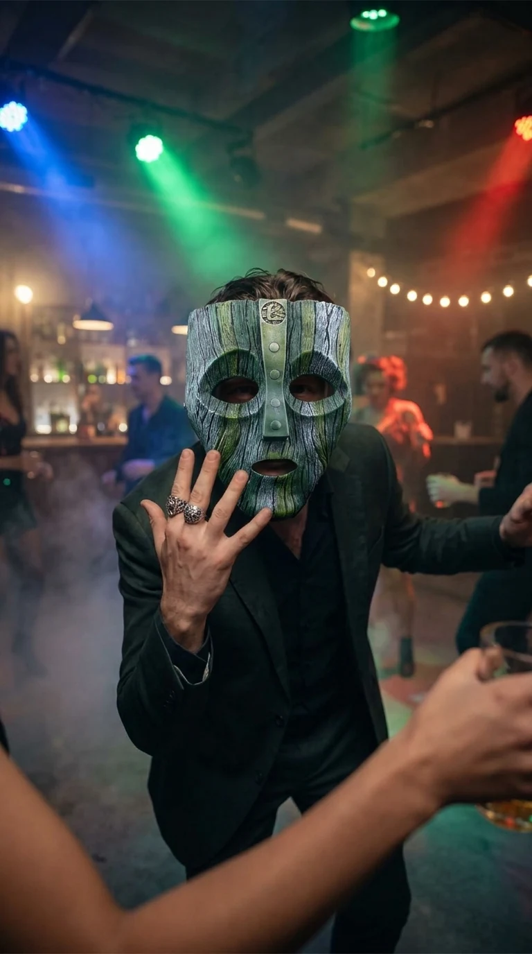 Loki Comedy Mask