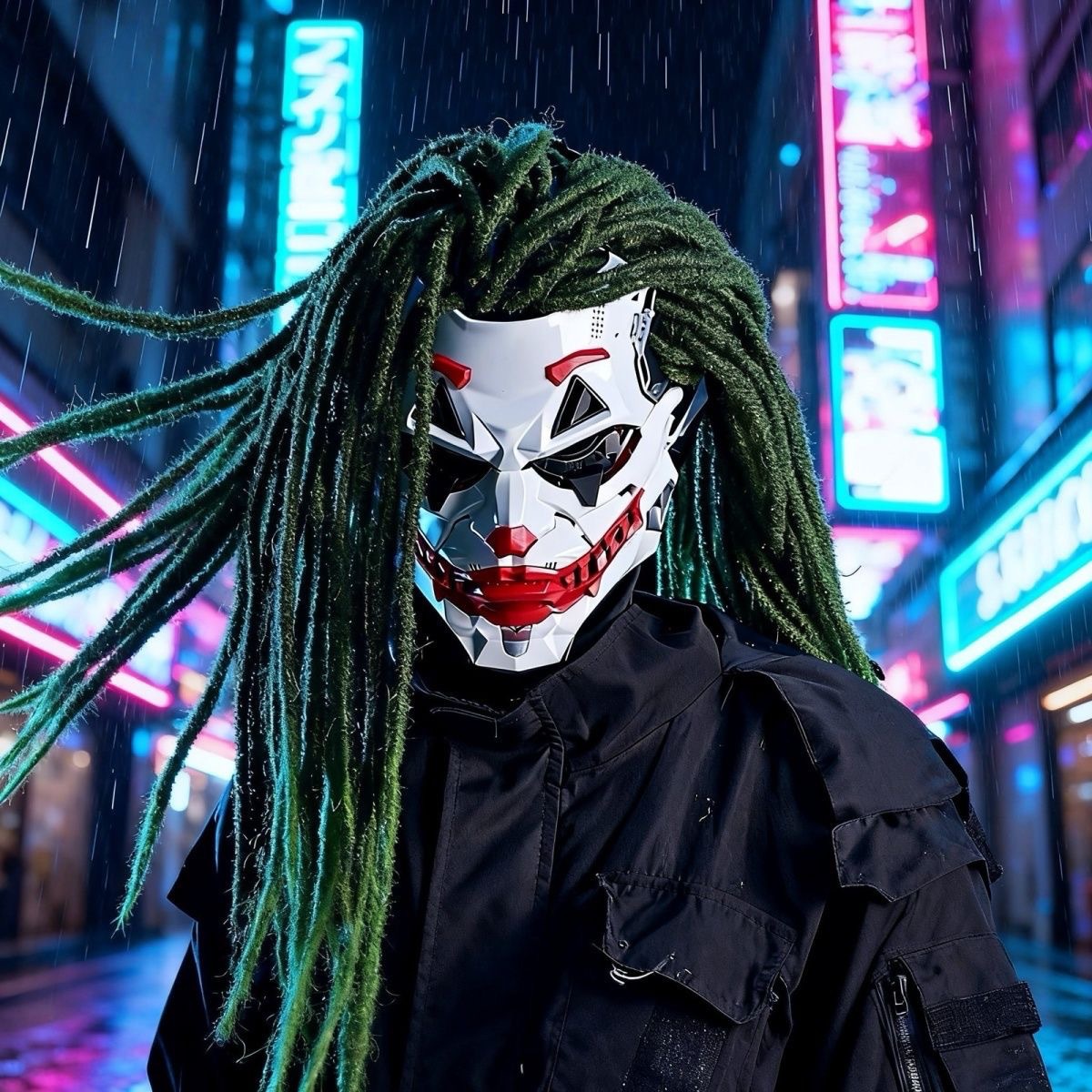 Cyber Clown Mask
