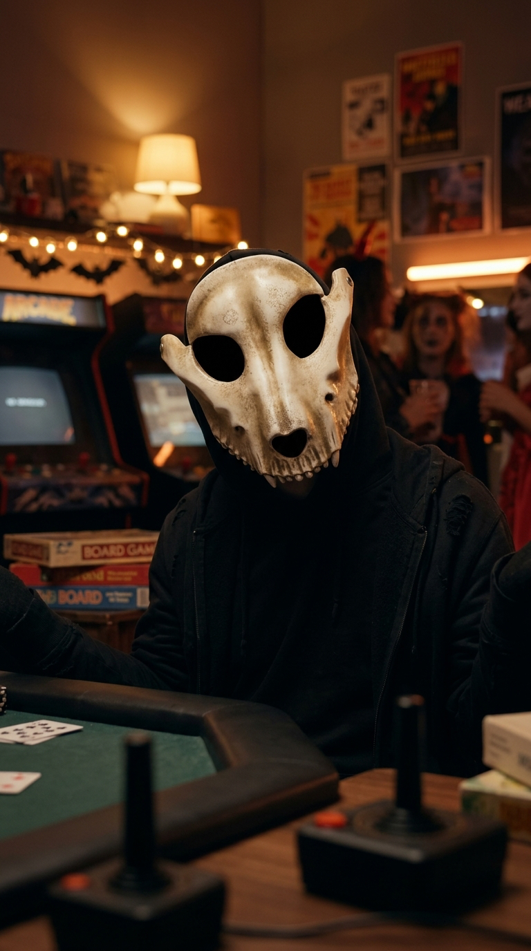 Bone Prank White Mask
