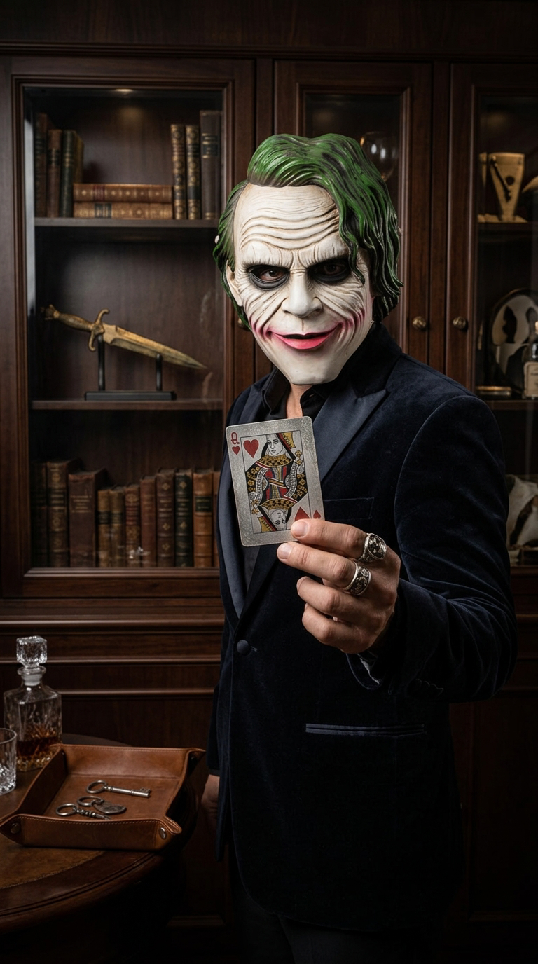 Dark Knight Joker Premium Mask