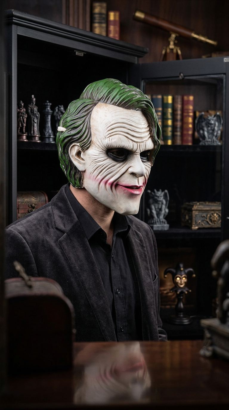 Dark Knight Joker Premium Mask