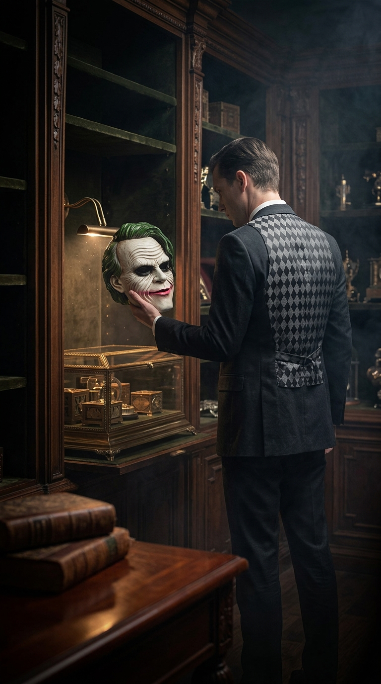 Dark Knight Joker Premium Mask