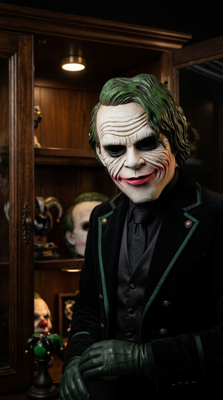 Dark Knight Joker Premium Mask