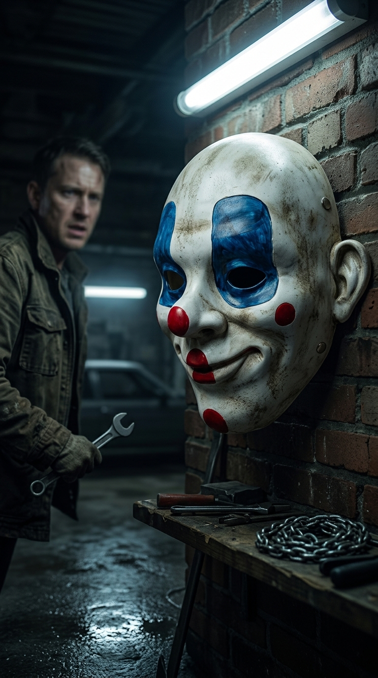 Dark Knight Joker Heist Mask