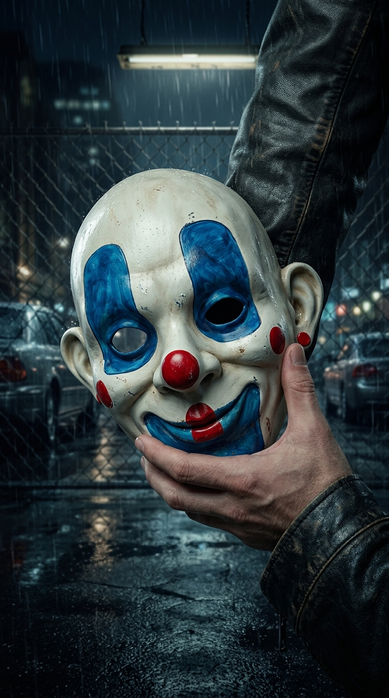 Dark Knight Joker Heist Mask