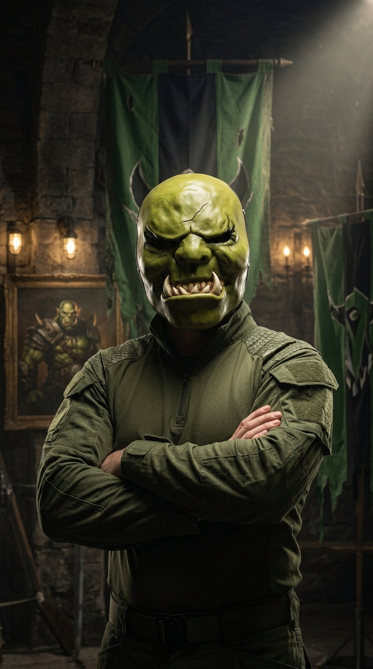 Payday Orc Grand Marshal Mask