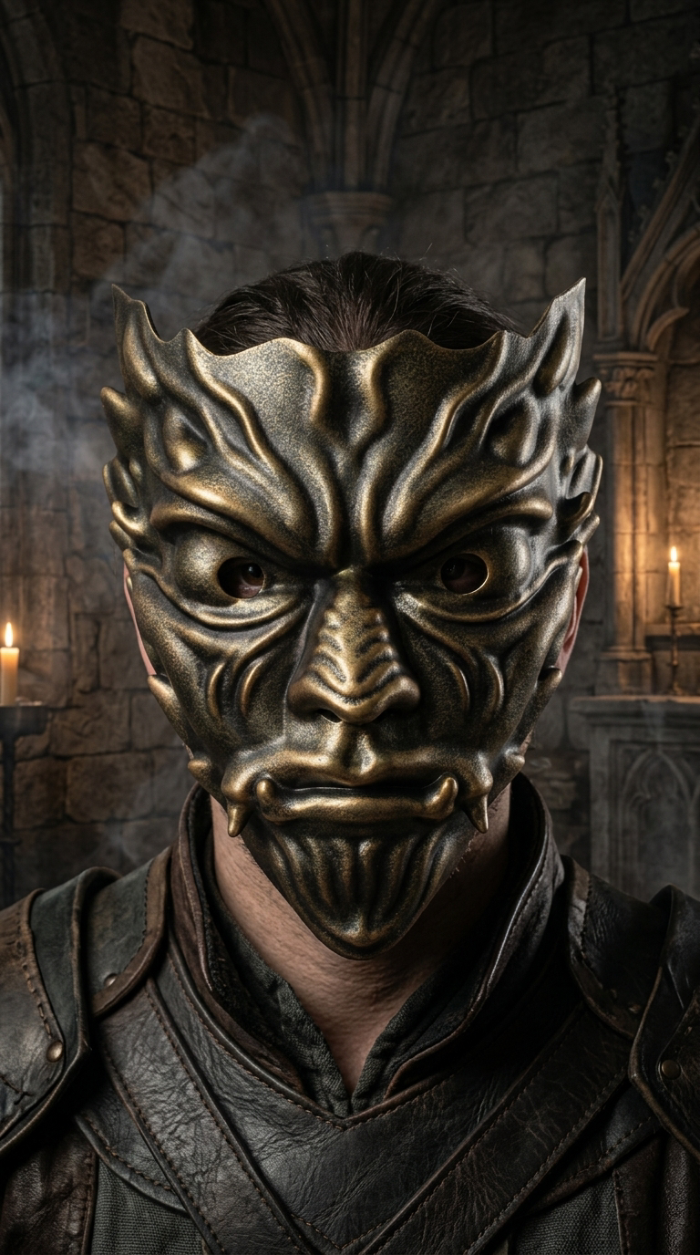 Arhat Warlord Gothic Armor Mask