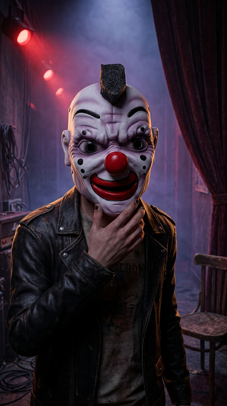 Slipknot Joey Clown Mask