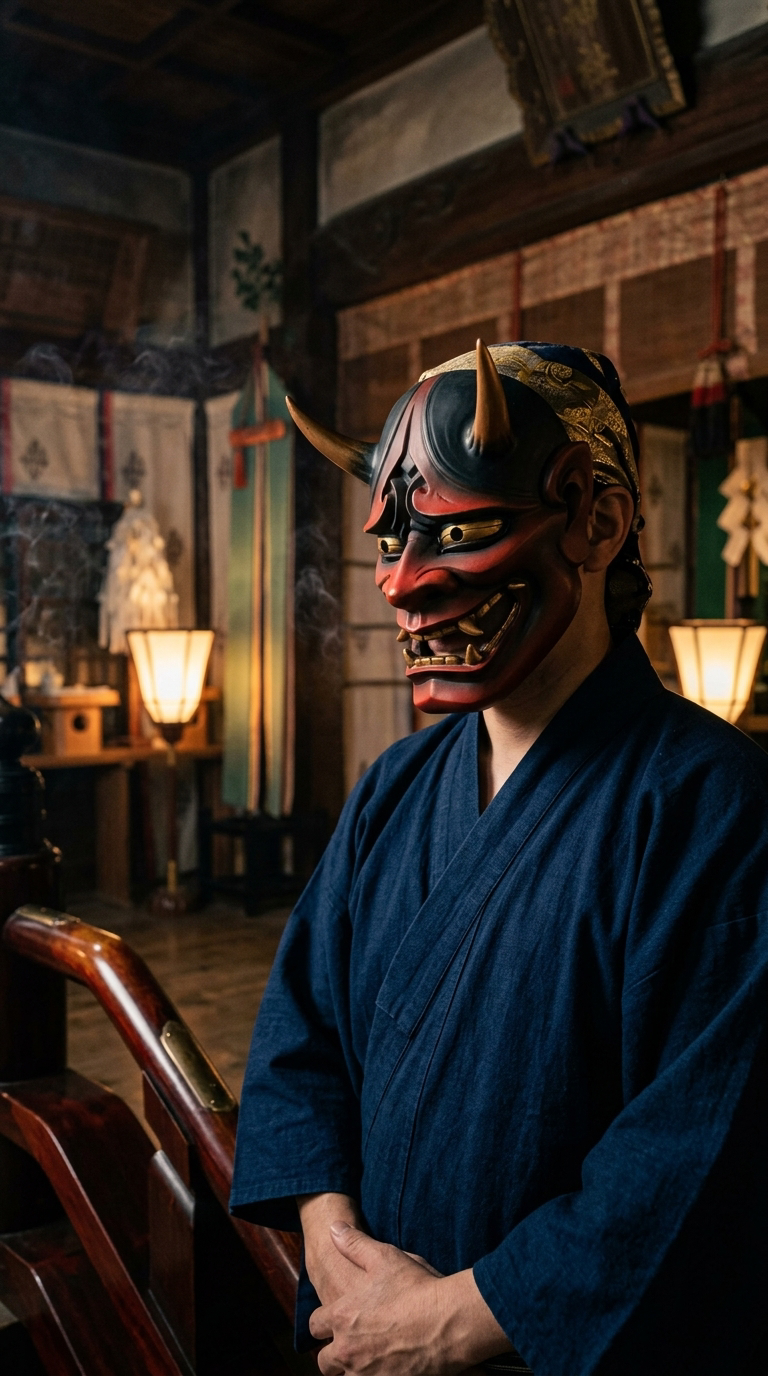 Classic Hannya Mask