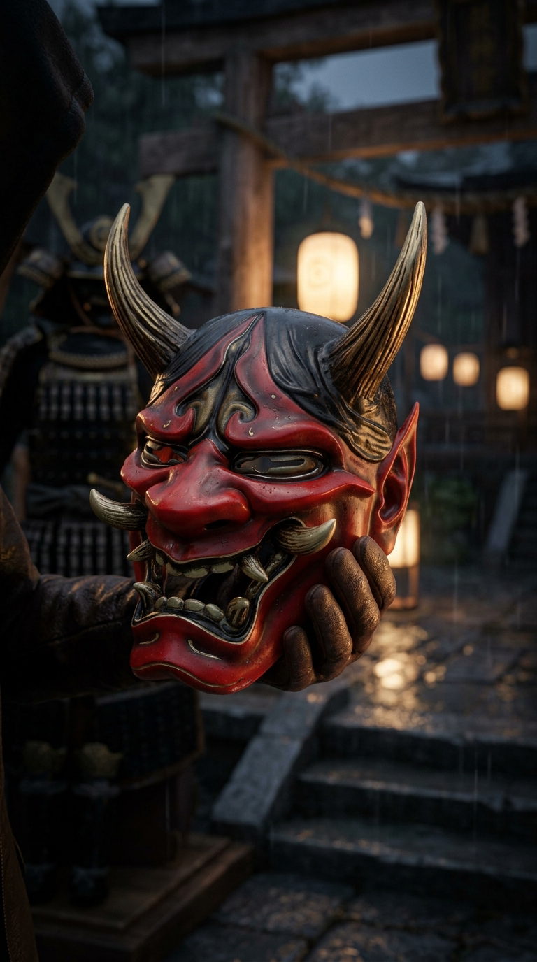 Sanda Hannya Mask